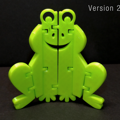 FlexiFrog_V2.png Free STL file Flexi Articulated Frog・3D printing template to download, fixumdude