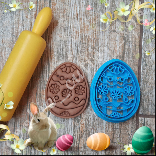 Download STL file Cookie cutter Easter egg • 3D print model ・ Cults