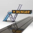 5.jpg Dunlop Style Race Track Bridge 1/32 Scale – Overpass Structure for Slot Car Diorama