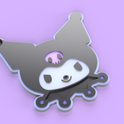 STL file 5 PACK SANRIO KEYCHAINS 🗝️・3D print object to download・Cults