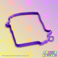 238_cutter.png FANTASY SPELL BOOK COOKIE CUTTER MOLD