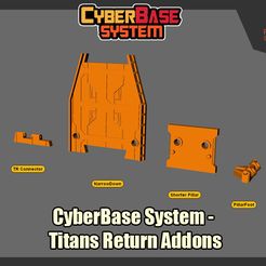 CyberTrack_TRAddons_FS.JPG Fichier 3D gratuit Addons pour le retour des Titans [CyberBase System]・Modèle imprimable en 3D à télécharger