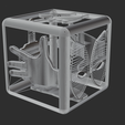DeathpoolD6V1_wire.png DeathPool D6 Dice Modelo para impressão