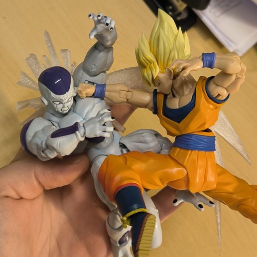 Sweep Slash Hard Hit Effect SH Figuarts Dragon Ball Z
