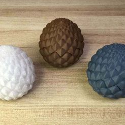 dragoneggs-1.jpg Free STL file Tiny Dragon Egg Box・3D printer model to download
