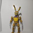 1000021130.jpg Spring Bonnie/The Yellow Rabbit Articluated FNAF(Five Nights At Freddys) Action figure