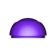 Partie_haute_coeur_creux.STL Boîte sphérique avec coeur 70 mm / Spherical box with heart 70 mm