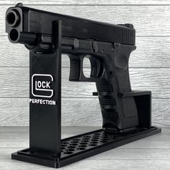 IMG_3850.jpg VFC Elite Force WE KSC Glock 17 Glock 18c Glock 34 Airsoft Gun Display Stand