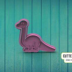 dino-bebe4.jpg Fichier STL Emporte-pièce bébé dinosaure M4・Design pour imprimante 3D à télécharger