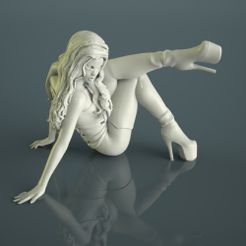 Sir4cloth-a.jpg Archivo STL Mujer de látex・Plan de impresora 3D para descargar