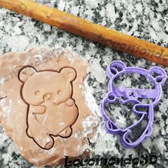 Rilakkuma-oso-Cortante-Locomondo3D-3.jpg Rilakkuma and Kaoru Cutter Cookies Cutter