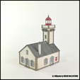 Phare-des-Poulains-3.png POULAINS LIGHTHOUSE - N (1/160) SCALE MODEL LANDMARK