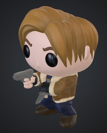 Leon Kennedy RE4 – Funko Style