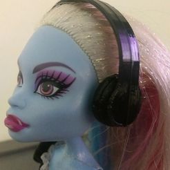 IMAG0462.jpg Monster High Doll Headphones