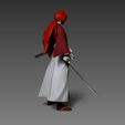 kenshin4.jpg Samurai X Kenshin Himura fan-art statue