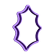 holly leaf-7.5cm.stl Holly Leaf Ausstechform (mehrere Größen verfügbar)