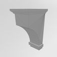 wf0.jpg Tapered mission corbel bracket 3D print model