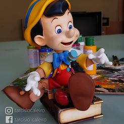 Pinocchio 01b.jpg STL file Pinocchio・3D printing template to download