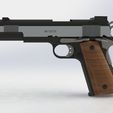 Colt-1911-MGS3.jpg Colt 1911 - custom operation Snake Eater