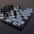 chess-2.png low poly chess set