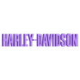 Harley Davidson 02.stl Harley Davidson Logo