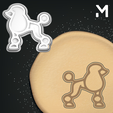poodle.png Cookie Cutters - Pets