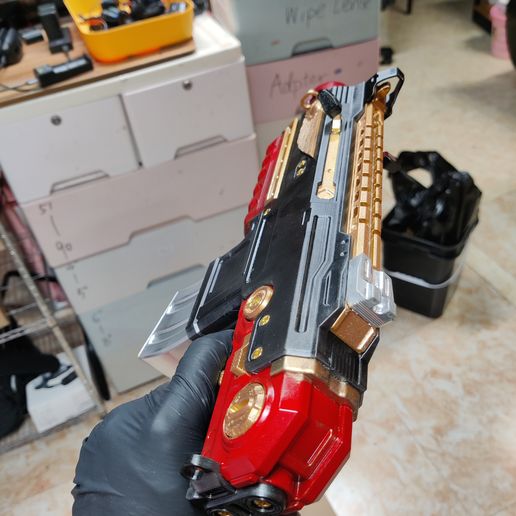 🛰 Space rifle prop for Cosplay/Display/Toy・3D Print with the Bambu X1C ...