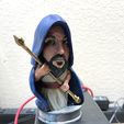 IMG_7890.jpg Free STL file FilamentFrenzy Filament Wizard (For Tom's birthday!)・3D printer design to download