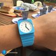 Ces-6X4WQAEYmq_.jpg 3D Printed Watch Band fo O Clock Watchfaces