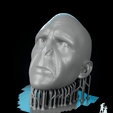 04.png Пользовательская голова Лорда Волдеморта - 3D модель для печати