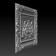 016.jpg CNC 3d Relief Model STL for Router 3 axis - The Last Supper