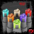rocks2.jpg ROCKS - AK INTERACTIVE QUICK GEN COLOUR COLOR TRANSLUCENT BOTTLE SWATCH SUPER MINI CAP - 18ML
