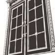 Wireframe-5.jpg Carved Door Classic 01101 Black