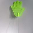 Blank-Flyswatter-V1-3.JPG Hand Flyswatter for 2,5mm pole