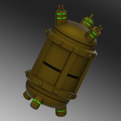 RENDER.JPG Fichier STL gratuit Fallout 3 - Grenade à plasma・Objet imprimable en 3D à télécharger
