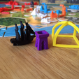 Cities-and-Knights-non-player-pieces.png Settlers of Catan - Cities and Knights Enhancements