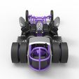 13.jpg Diecast Dragster old school à moteur avant avec 2 V8 Echelle 1:25