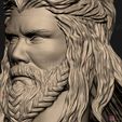 08b.jpg Thor Head - Chris Hemsworth - Avenger - Endgame 3D print model