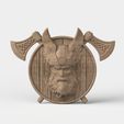 mouse.552.jpg 3Dmodel STL Odin with wings and axes