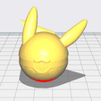 PikaBallCreality.png Custom Pikachu Pokeball