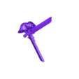 anime 1H chainsword.stl UwU Army