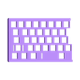 Partie supérieur gauche.stl Mechanical RGB Keyboard
