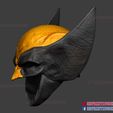 wolverine_helmet_3d_print_model-05.jpg Wolverine Helmet - Marvel Cosplay