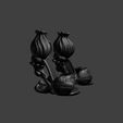 Bud-Decorated-Shoes-compatible-with-Monster-High-2.jpg Shoes with a flower bud, compatible with Monster High.