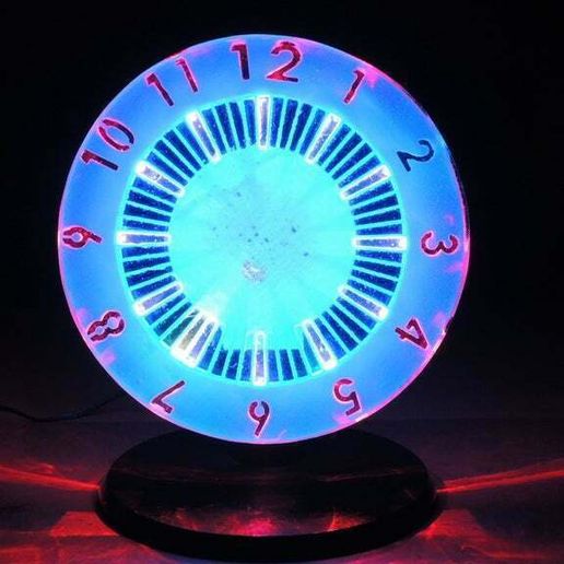 DSCN9657.JPG EPOXY RESIN LED CLOCK
