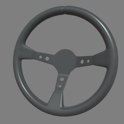 Steering_Wheel_Rally_Car_01_Render_01.png STL file Rally 01 car steering wheel・3D printing idea to download