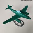 007.jpg Static aircraft model kit inspired by a WW2 jet fighter