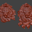 LION_1.png Lion Head Keyholder and wall decoration