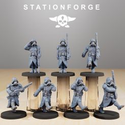resize-11.jpg 3D file Grimguard Marching Poses・3D printable model to download