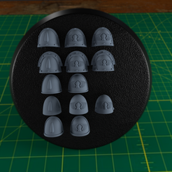 BA-Pad-render.png Archivo 3D Pack de hombreras Interstellar Mariner BA 9th・Diseño para descargar y imprimir en 3D
